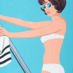 "Picture of Style", 60" x 60", acrylic & resin on panel