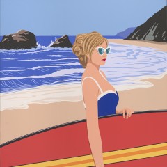 "Surf Side", 48" x 48", acrylic on wood panel